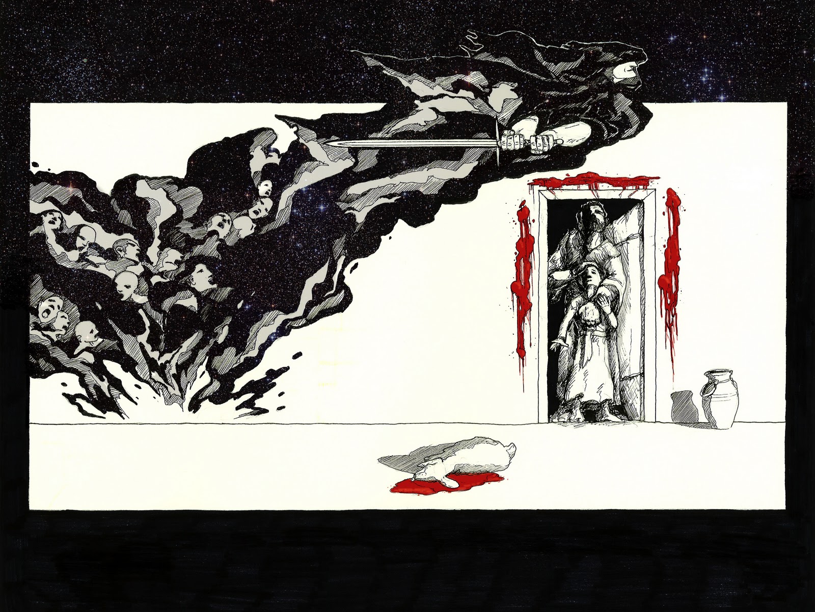 sketches: The Passover